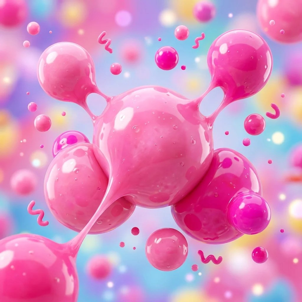 3D Bubblegum Blobs
