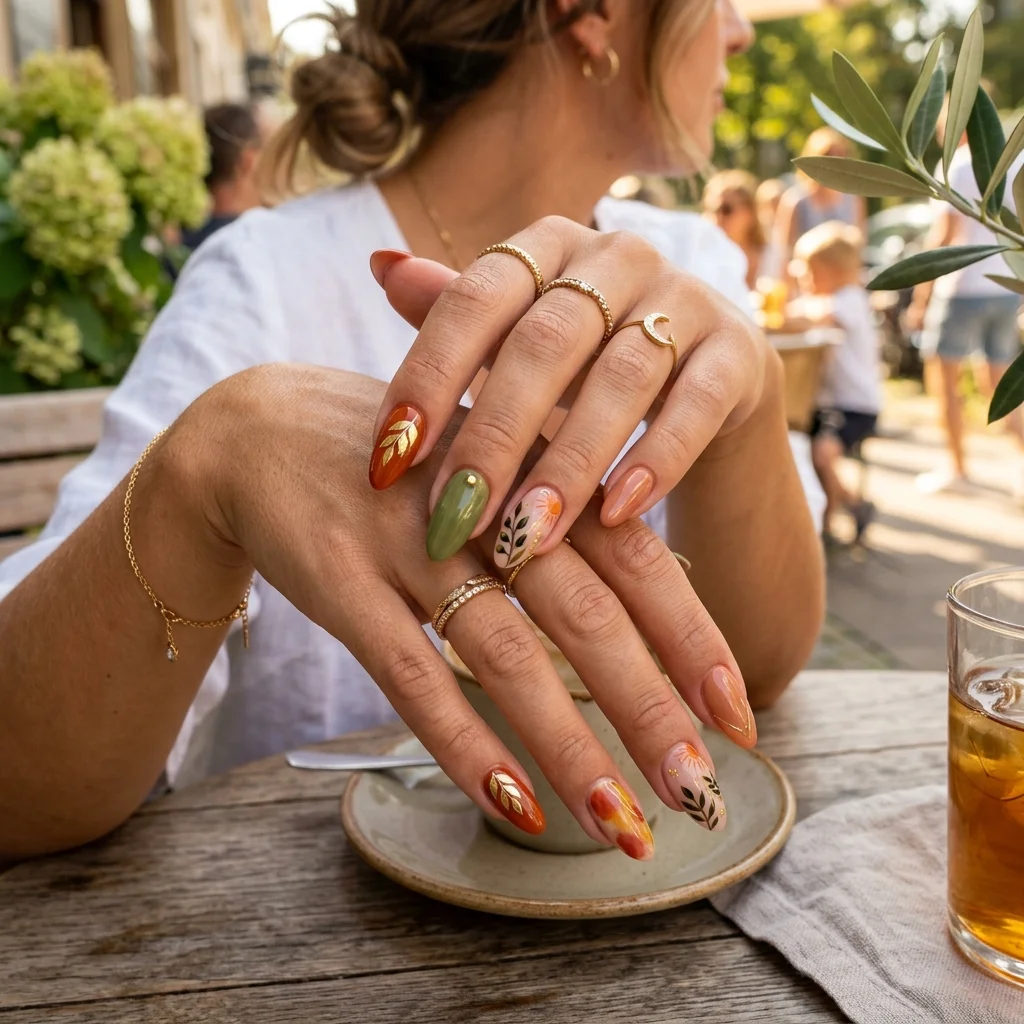 August Nails featured look