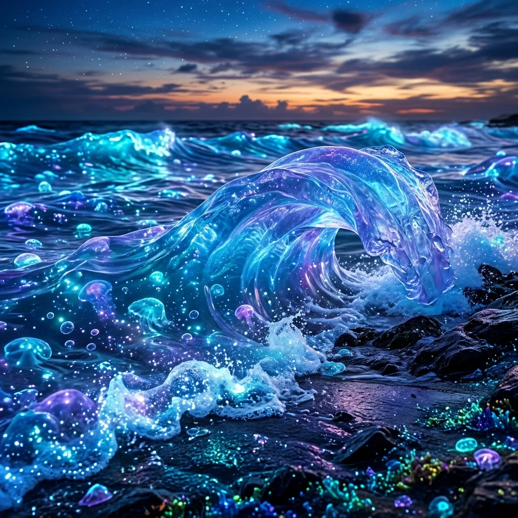 Jelly Ocean Waves