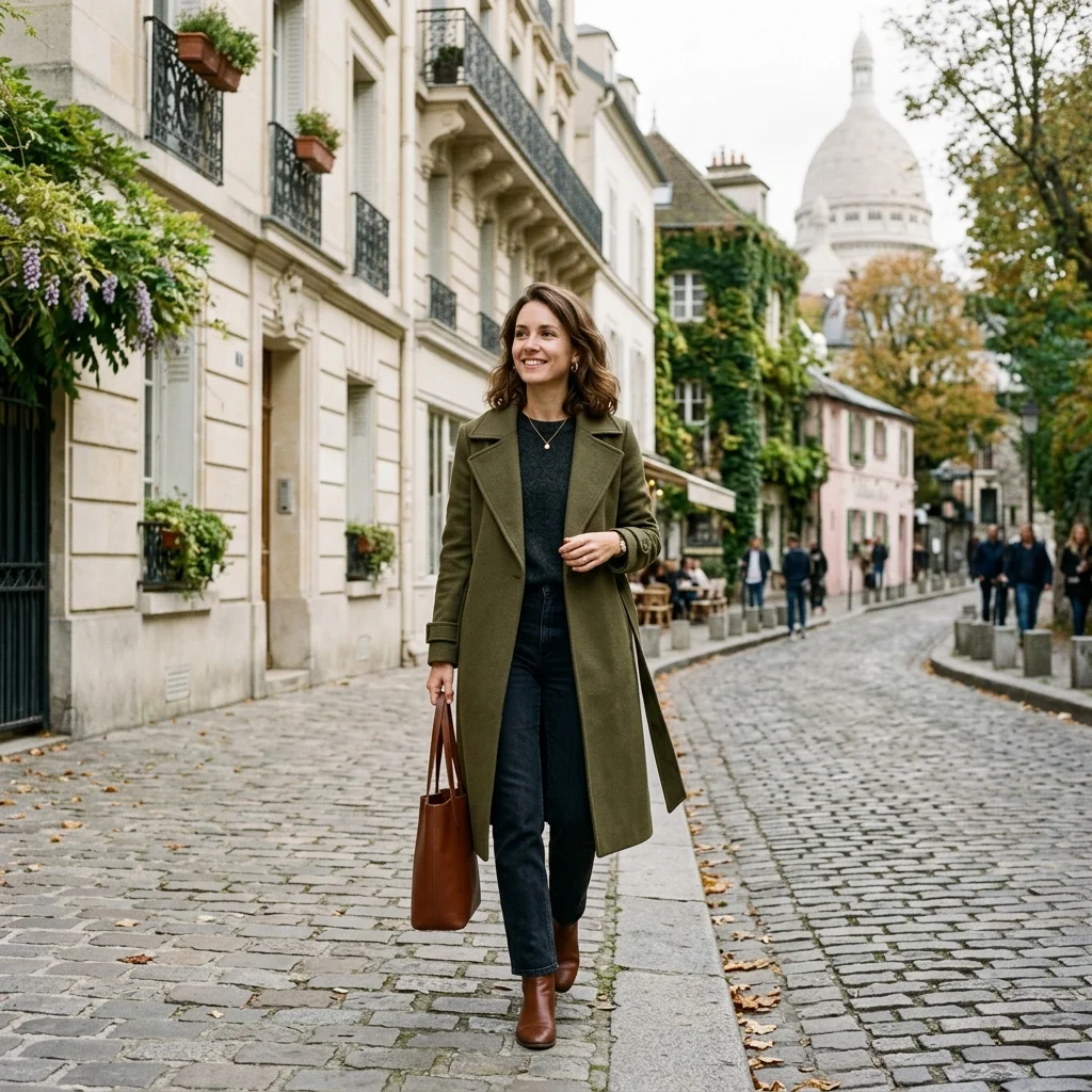Olive Green French
