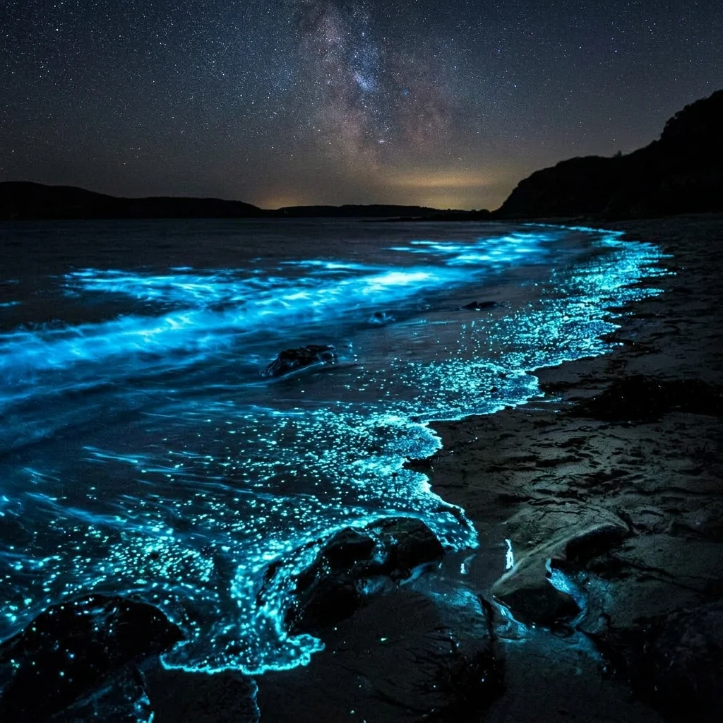 Bioluminescent Plankton