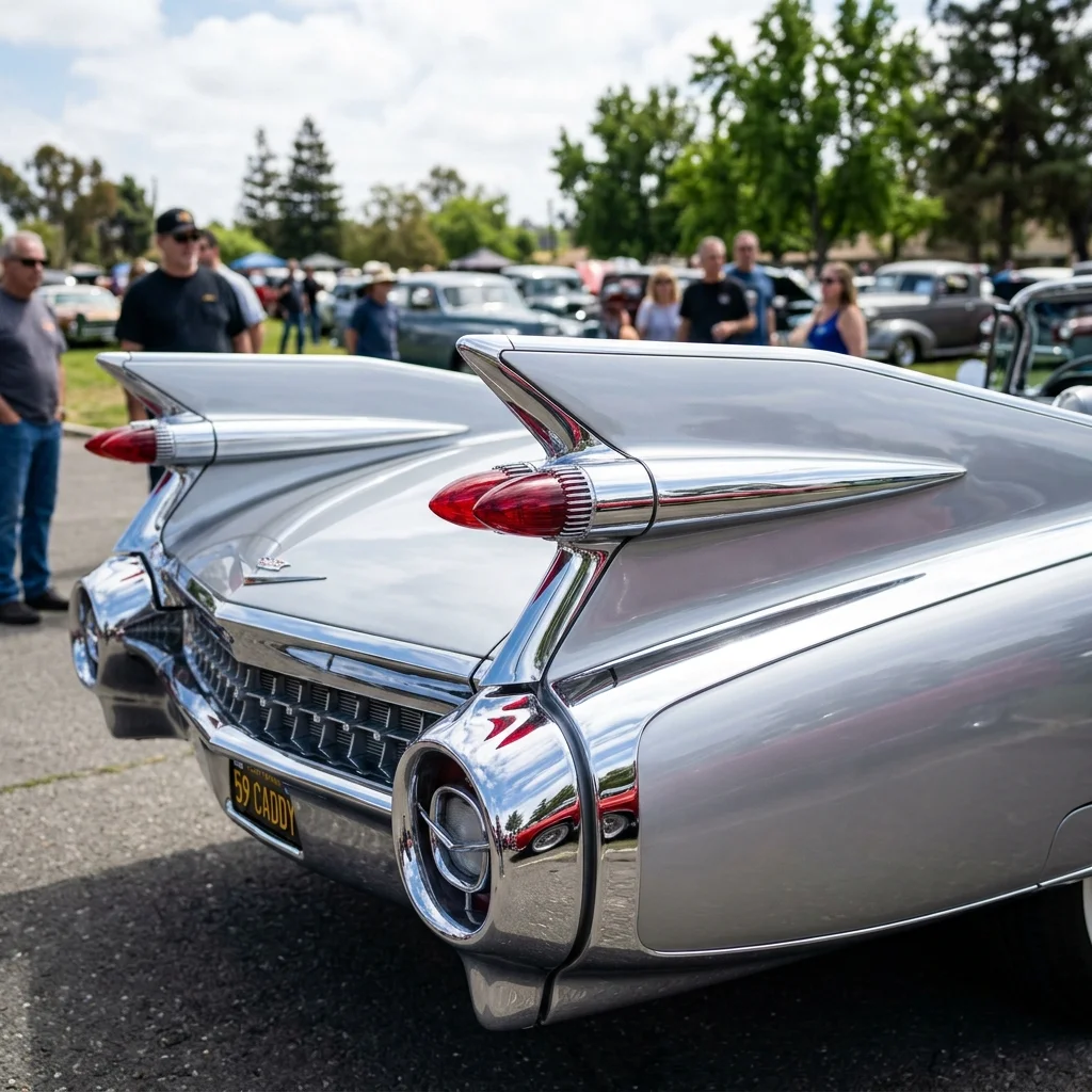 Silver Chrome Fins