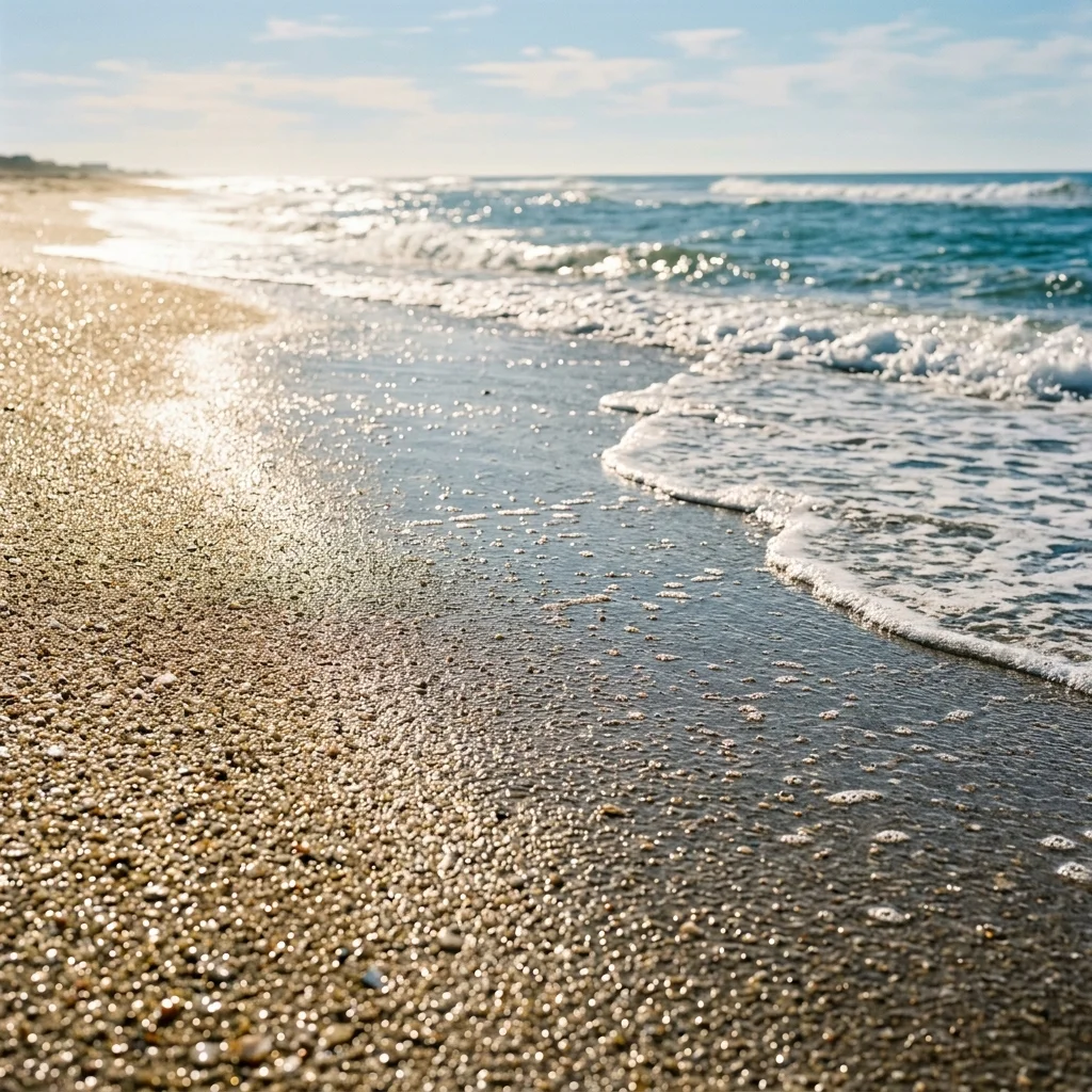 Glittering Ocean Sand