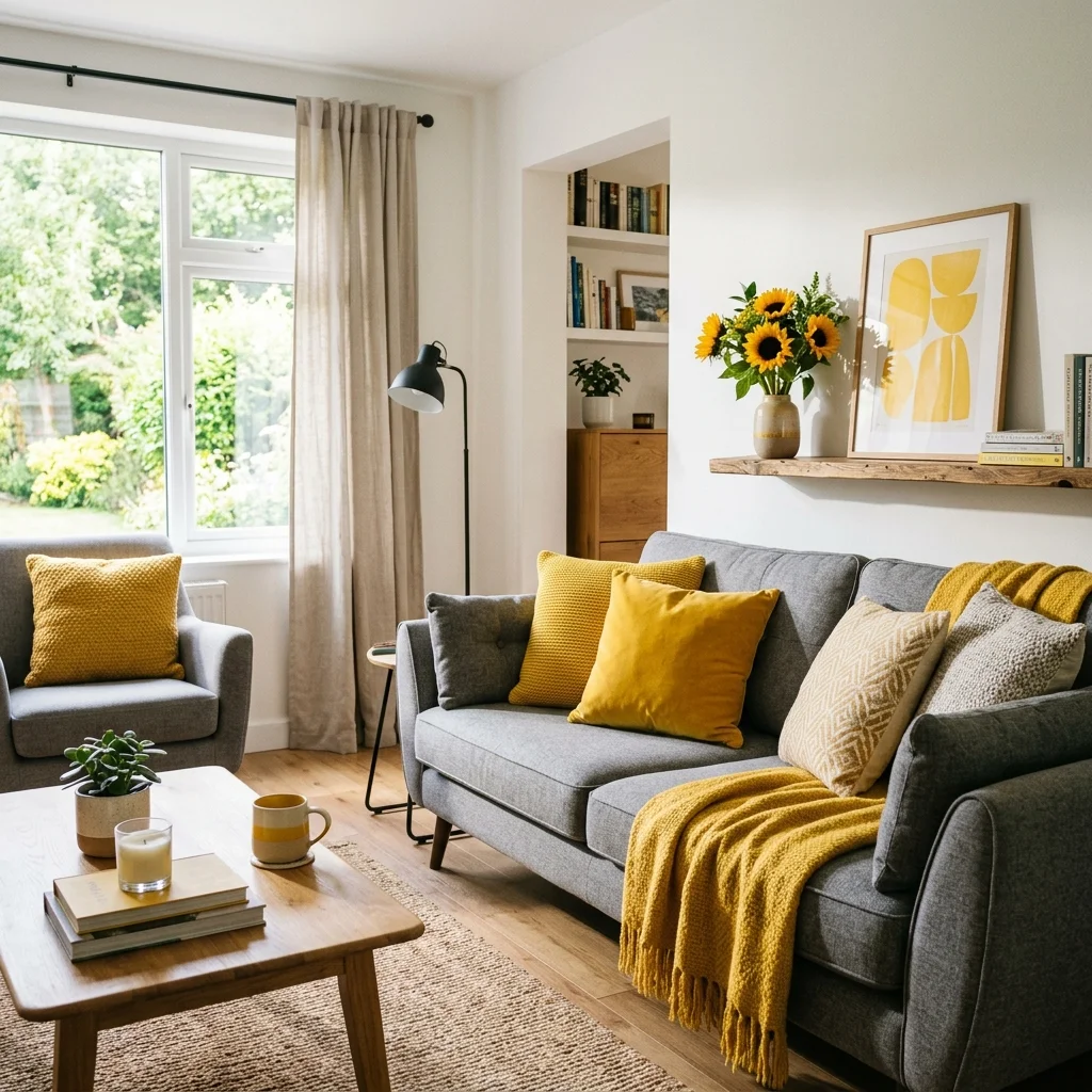 Sunflower Yellow Accents